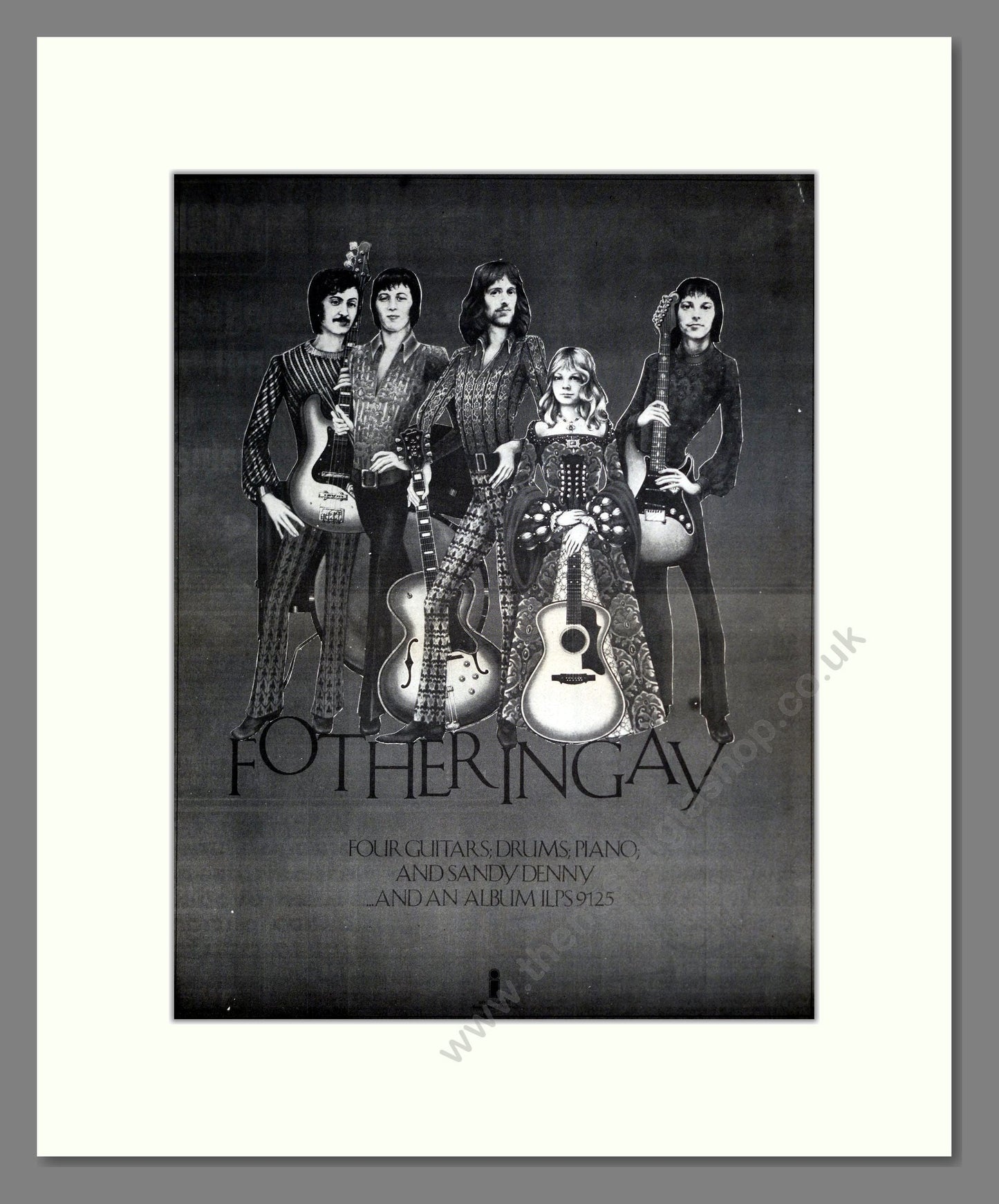 Fotheringay - New Album. Vintage Advert 1970 (ref AD20425)