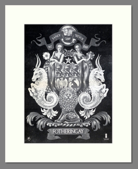 Fotheringay - Crest. Vintage Advert 1970 (ref AD20426)