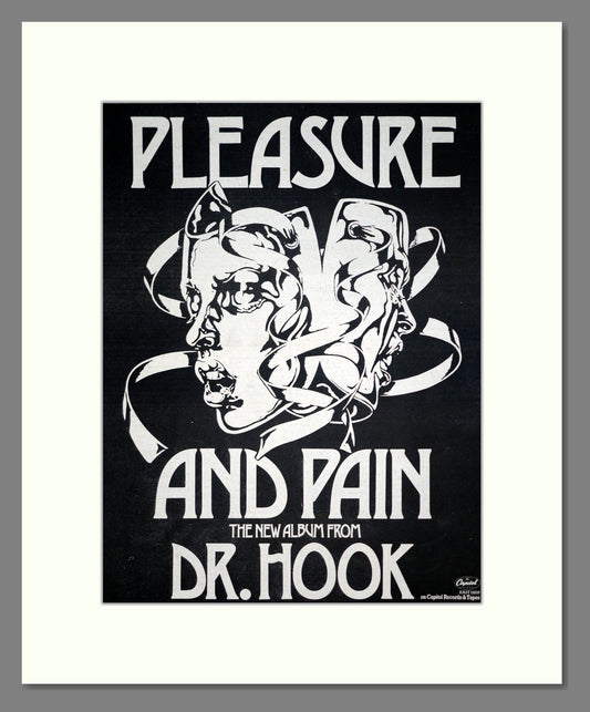 Dr. Hook - Pleasure And Pain. Vintage Advert 1978 (ref AD20428)