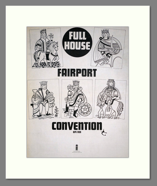 Fairport Convention - Full House. Vintage Advert 1970 (ref AD20432)