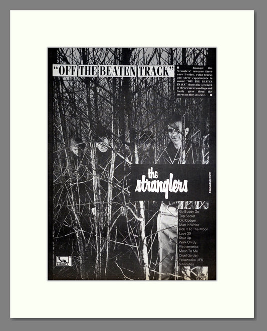 Stranglers (The) - Off The Beaten Track. Vintage Advert 1986 (ref AD20476)