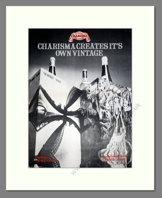 Charisma - Five Bridges. Vintage Advert 1970 (ref AD20488)