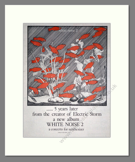 White Noise 2 - Concerto For Synthesizer. Vintage Advert 1975 (ref AD20525)