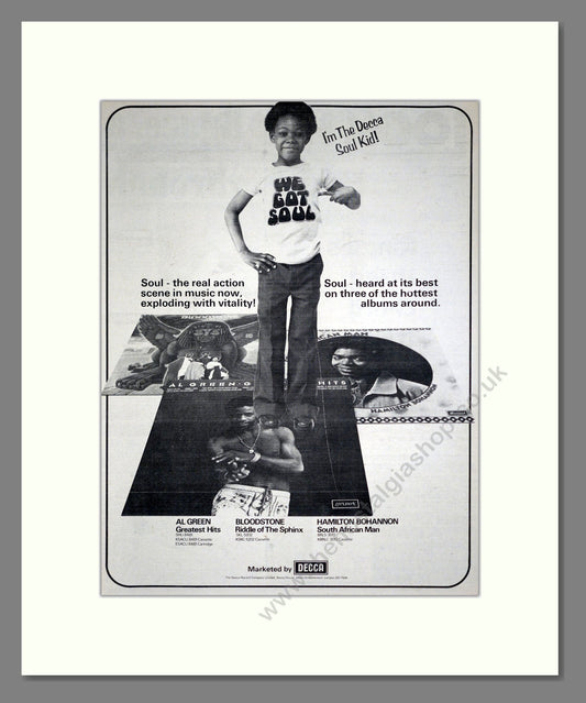 Various Artists - We Got Soul. Vintage Advert 1975 (ref AD20526)
