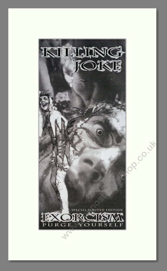 Killing Joke - Exorcism Purge Yourself. Vintage Advert 1994 (ref AD20557)