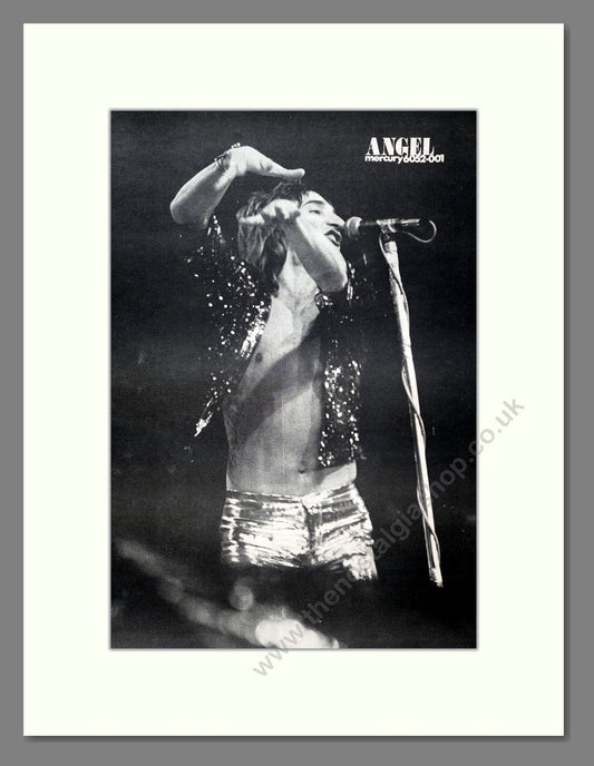 Rod Stewart - Angel (Double Advert). Vintage Advert 1972 (ref AD20653)