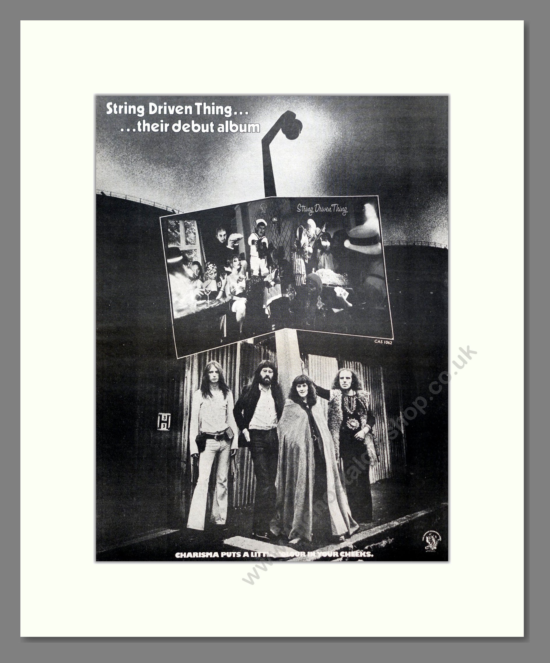 String Driven Thing - Debut Album. Vintage Advert 1972 (ref AD20665)