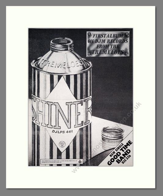 Tremeloes (The) - Shiner. Vintage Advert 1974 (ref AD20696)