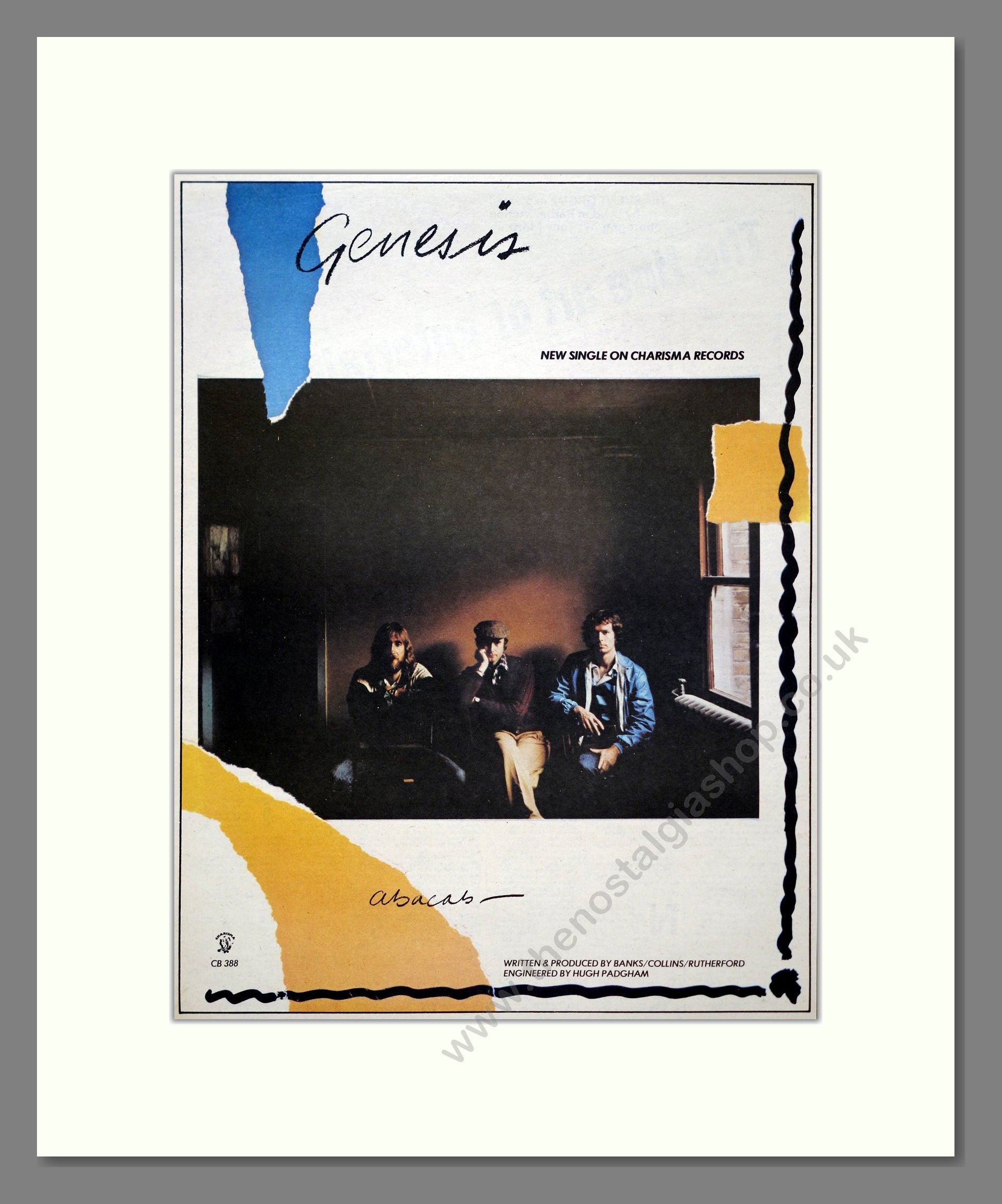 Genesis - Abacus. Vintage Advert 1981 (ref AD20699)