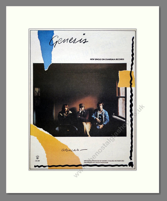 Genesis - Abacus. Vintage Advert 1981 (ref AD20699)