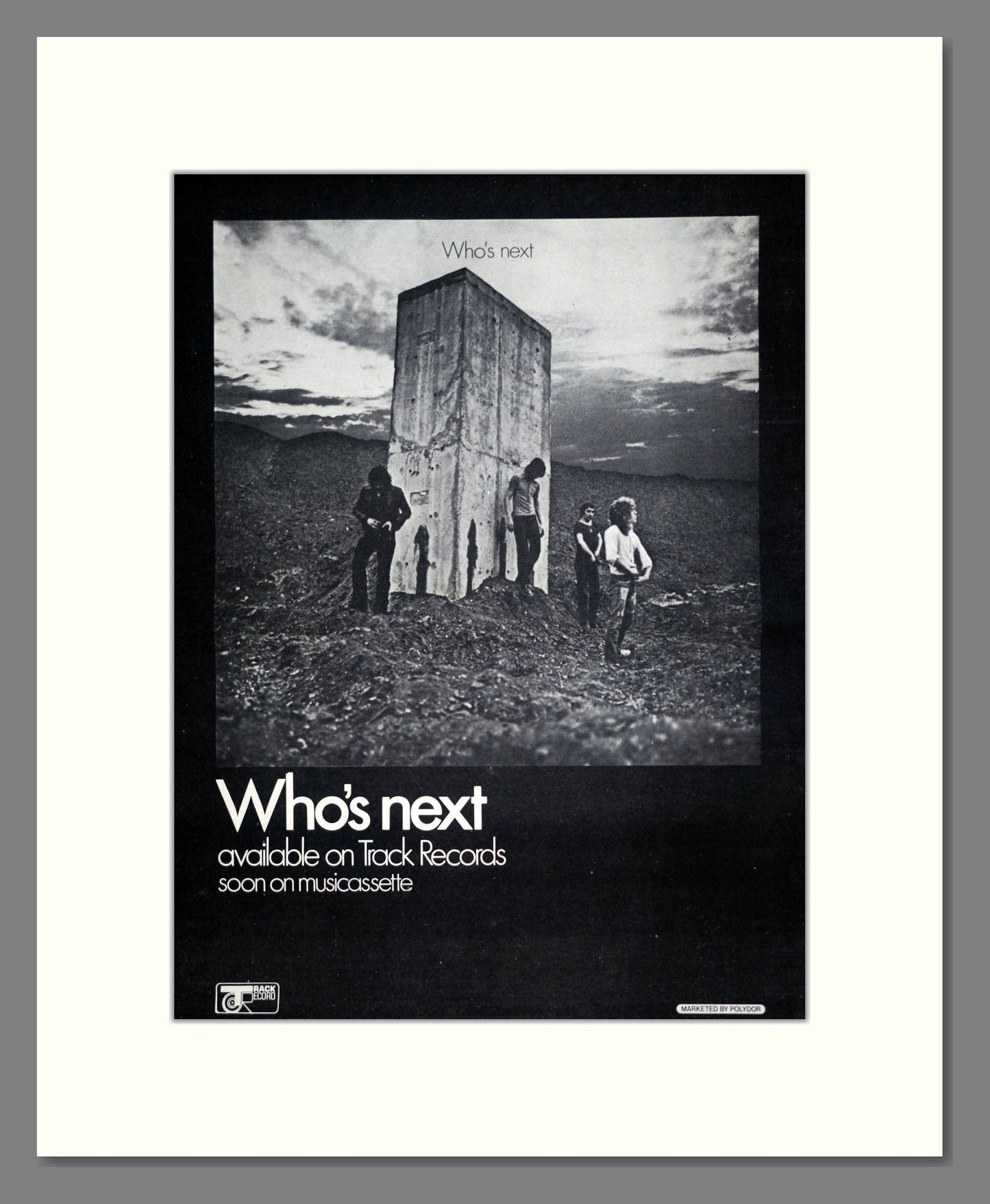 Who (The) - Who's Next. Vintage Advert 1971 (ref AD20792)