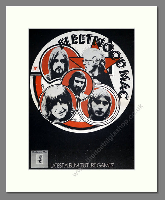 Fleetwood Mac - Future Games. Vintage Advert 1971 (ref AD20795)