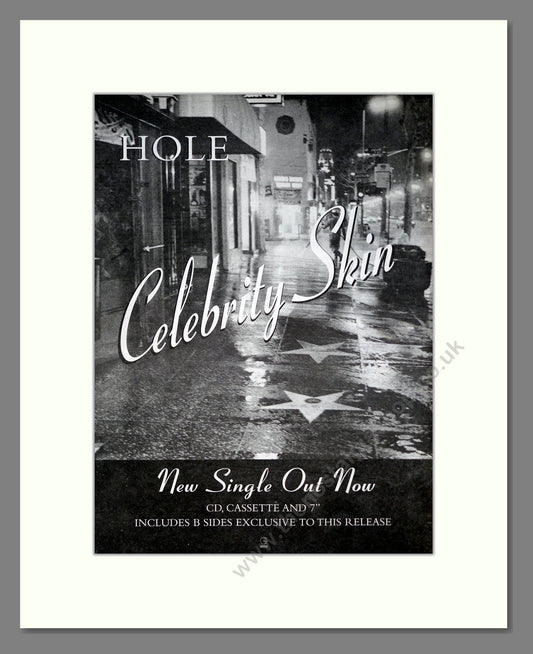 Hole - Celebrity Skin. Vintage Advert 1998 (ref AD20592)