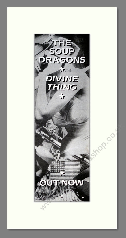 Soup Dragons (The) - Divine Thing. Vintage Advert 1992 (ref AD201455)