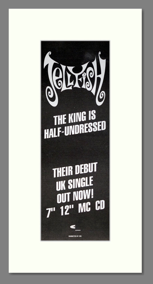 Jellyfish - The King Is Half Undressed. Vintage Advert 1991 (ref AD201484)