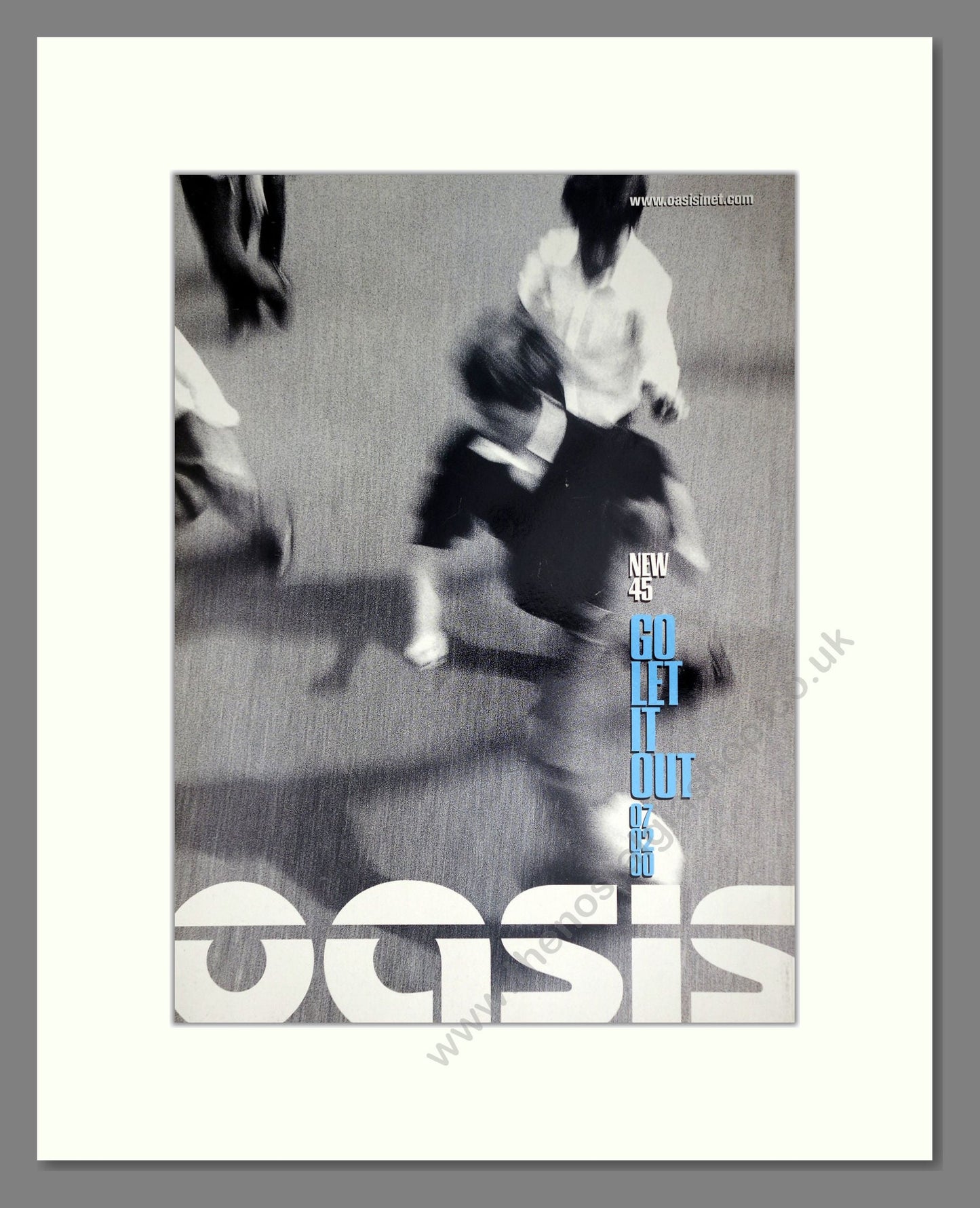Oasis - Go Let It Out. Vintage Advert 2000 (ref AD63680)
