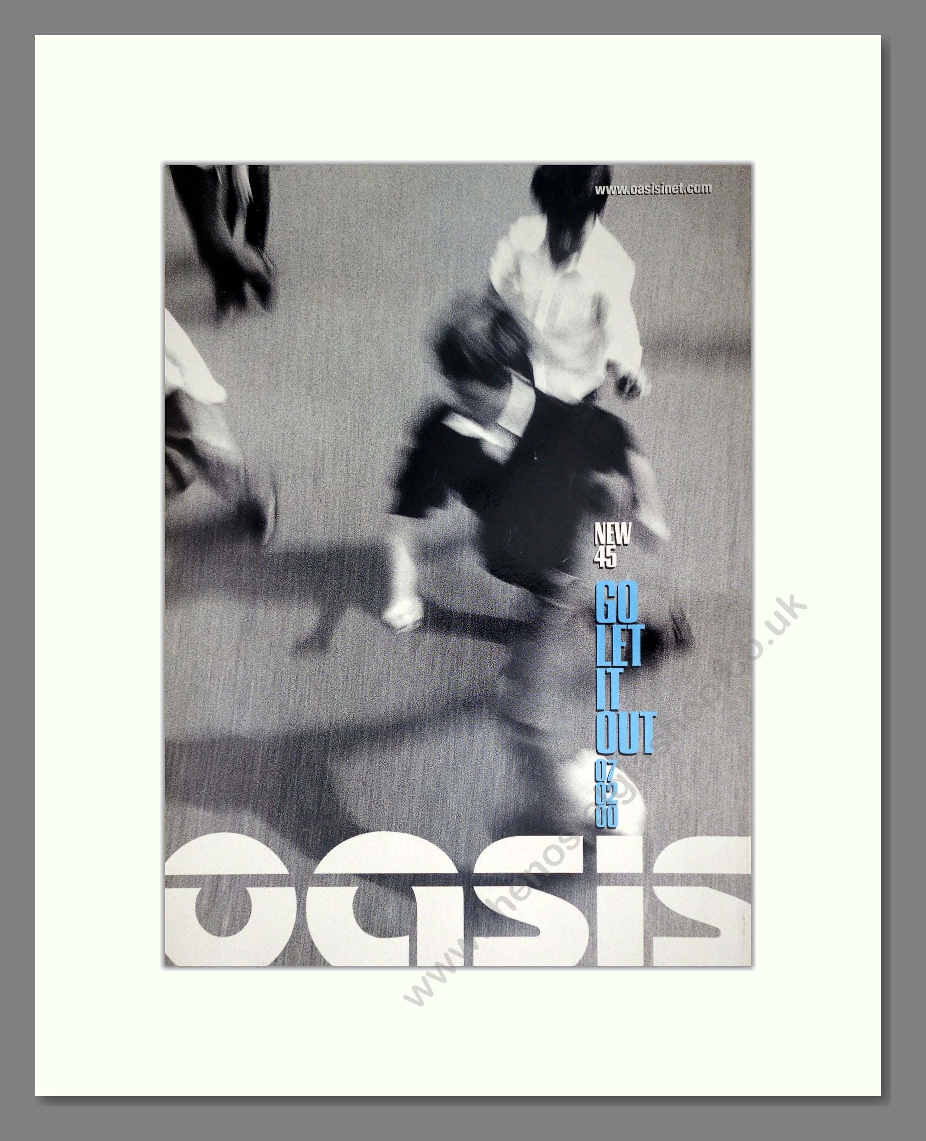 Oasis - Go Let It Out. Vintage Advert 2000 (ref AD63680)