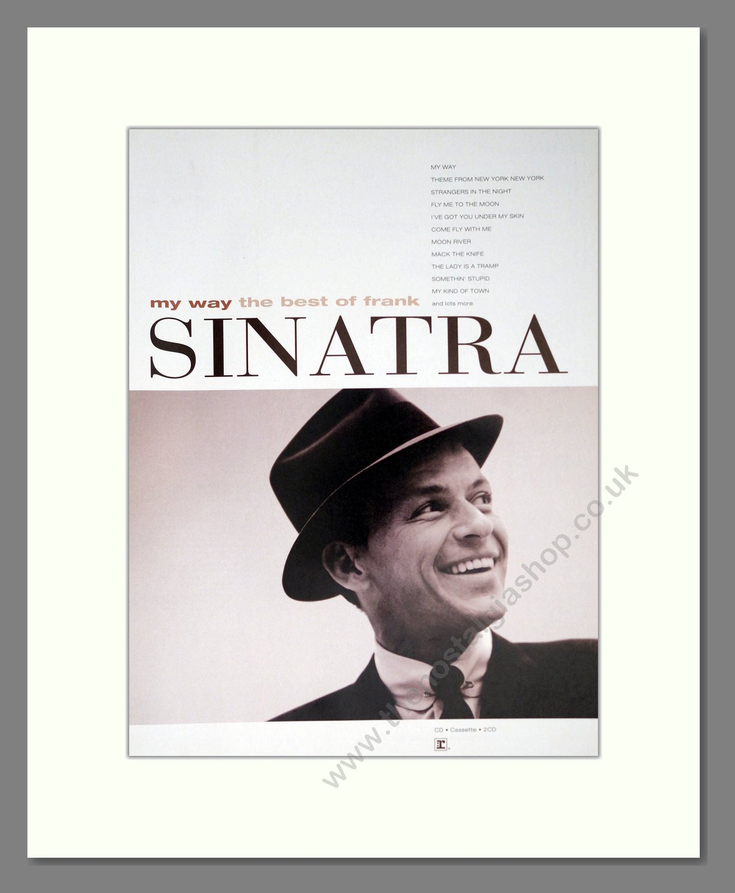 Frank Sinatra - My Way (Best Of). Vintage Advert 1997 (ref AD63699)