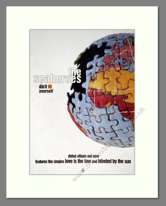 Seahorses (The) - Do It Yourself. Vintage Advert 1997 (ref AD63701)