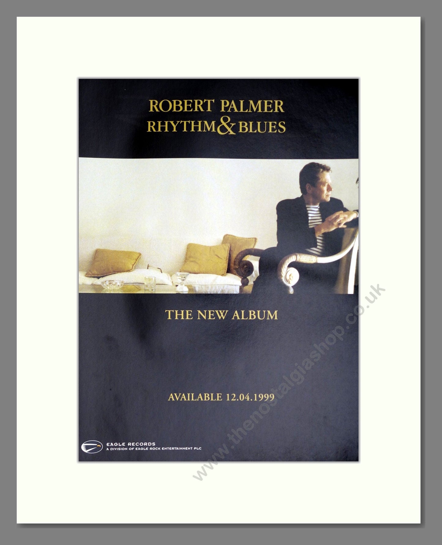Robert Palmer - Rhythm And Blues. Vintage Advert 1999 (ref AD63721)