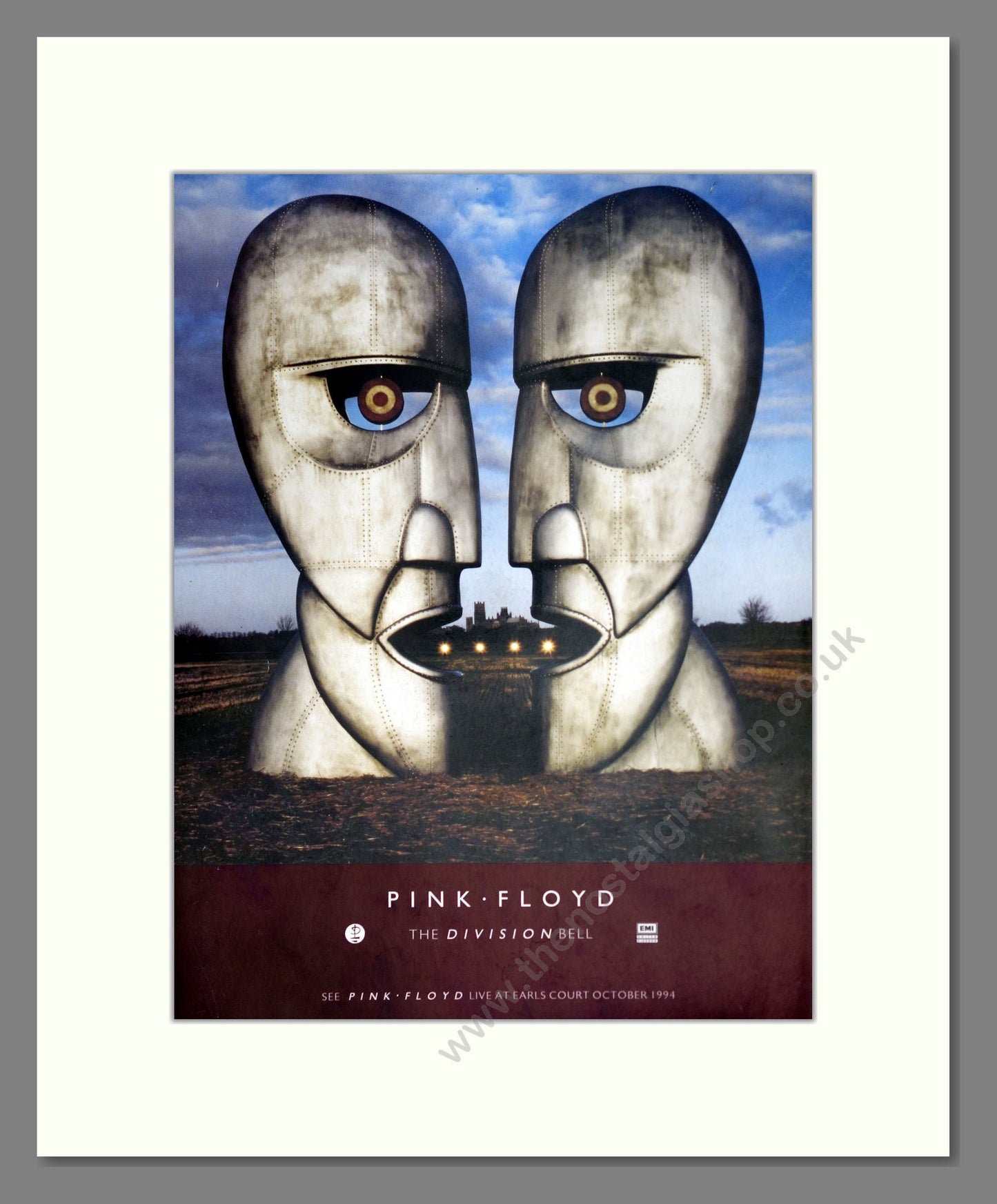 Pink Floyd - The Division Bell. Vintage Advert 1994 (ref AD63734)