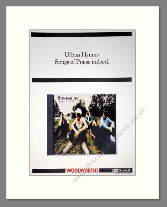 Verve (The) - Urban Hymns. Vintage Advert 1997 (ref AD63786)