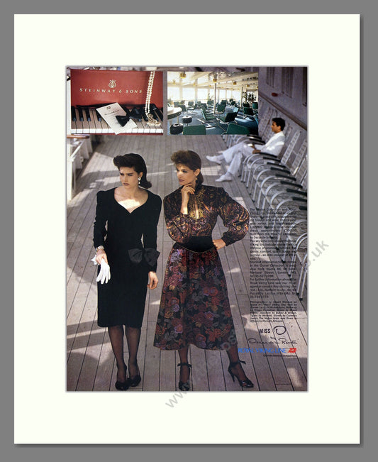 Royal Viking Line - Cruises Beyond Comparison. Vintage Advert 1983 (ref AD63871)