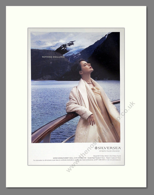 Silversea - Nothing Excluded. Vintage Advert 2005 (ref AD63937)