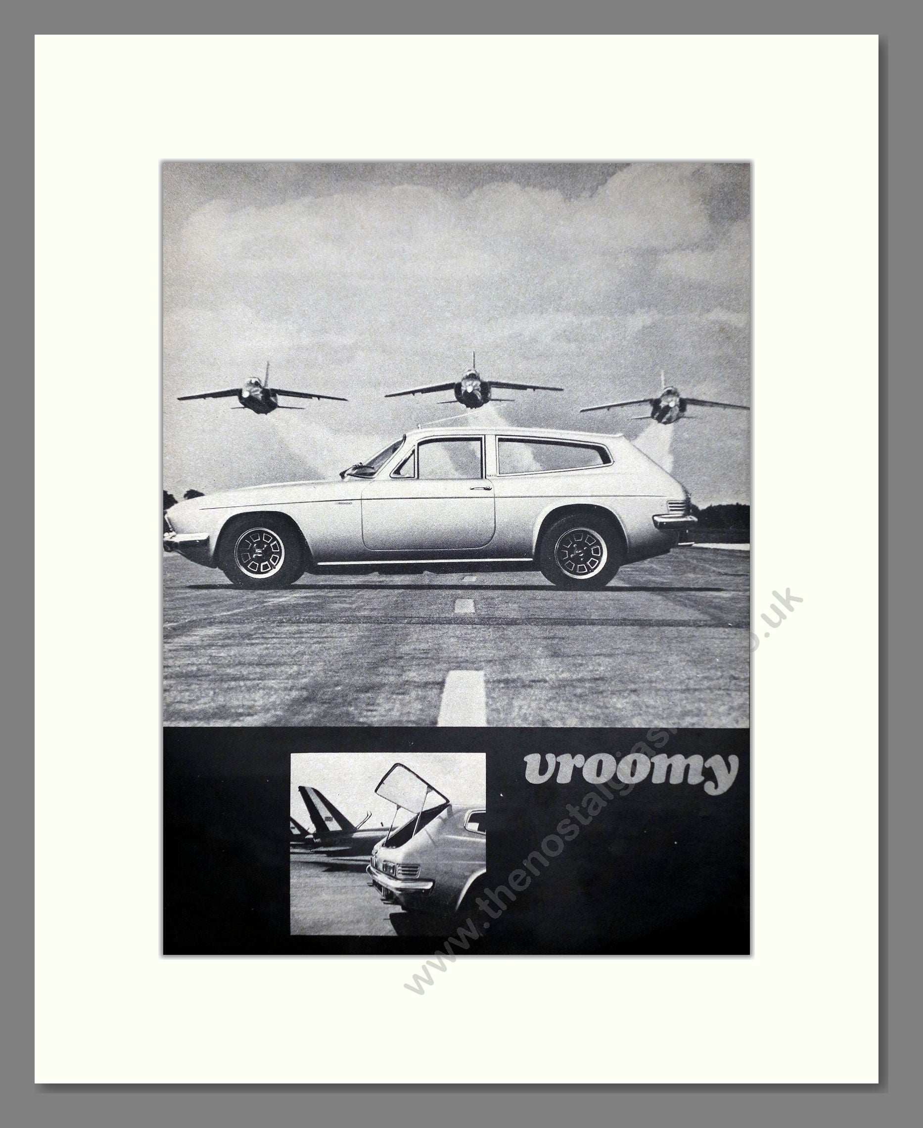 Scimitar - GTE. Vintage Advert 1971 (ref AD63980)