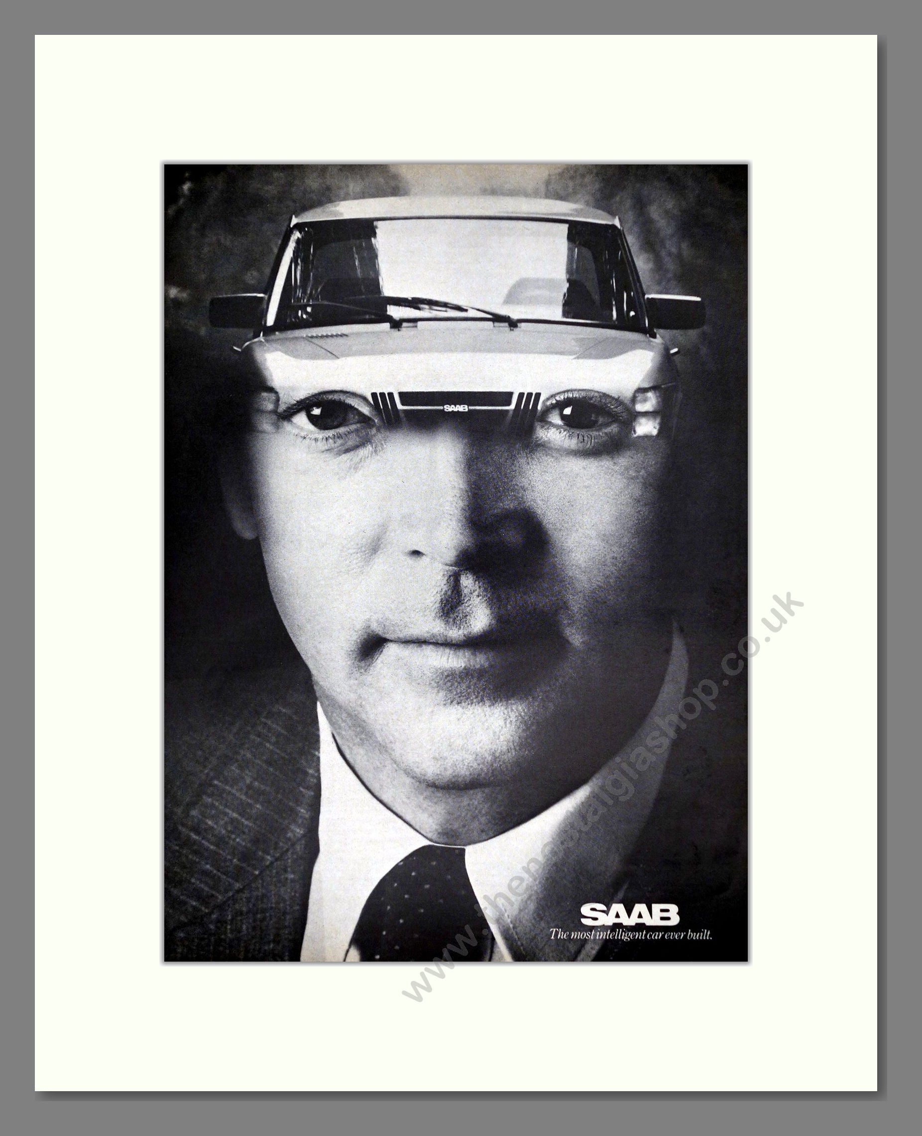 Saab - Most Intelligent Car Ever Built. Vintage Advert 1983 (ref AD64146)
