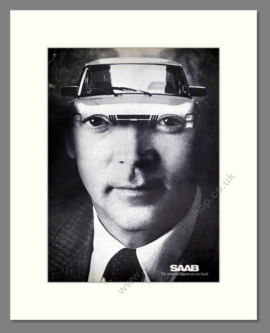 Saab - Most Intelligent Car Ever Built. Vintage Advert 1983 (ref AD64146)