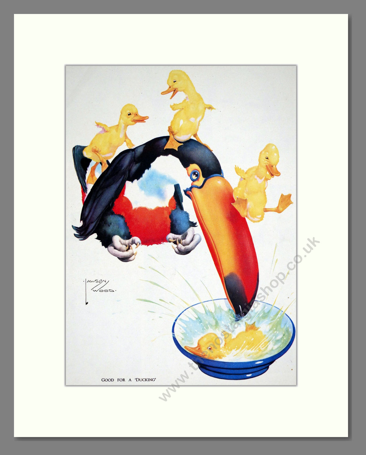 Guinness 1939, Good for a Duckling. Large Original Advert (ref AD303862)