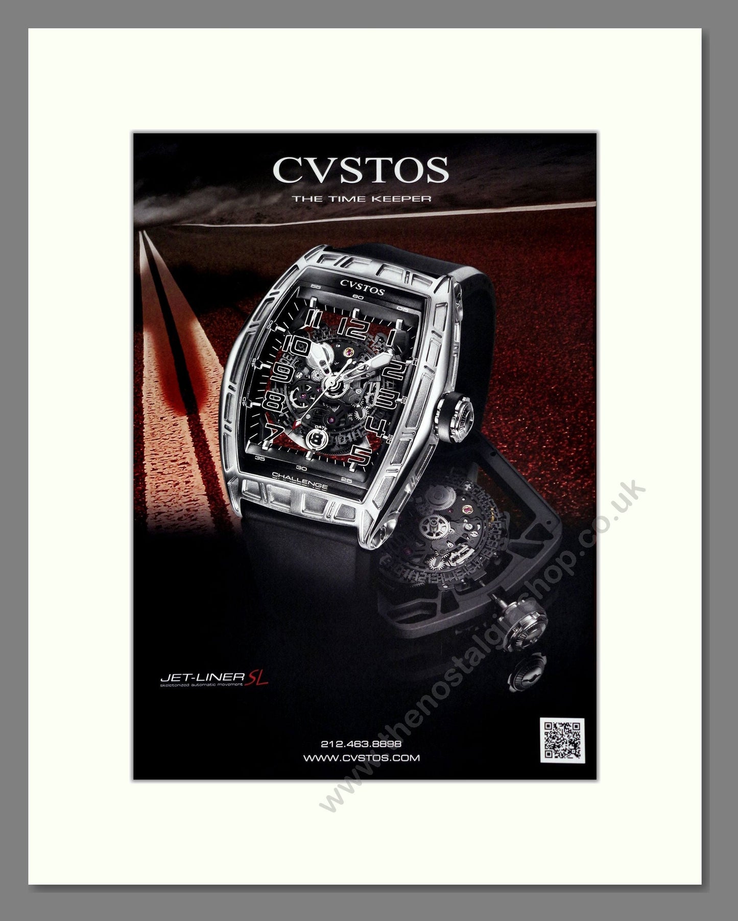 Cvstos - Jet-Liner. Vintage Advert 2012 (ref AD303503)