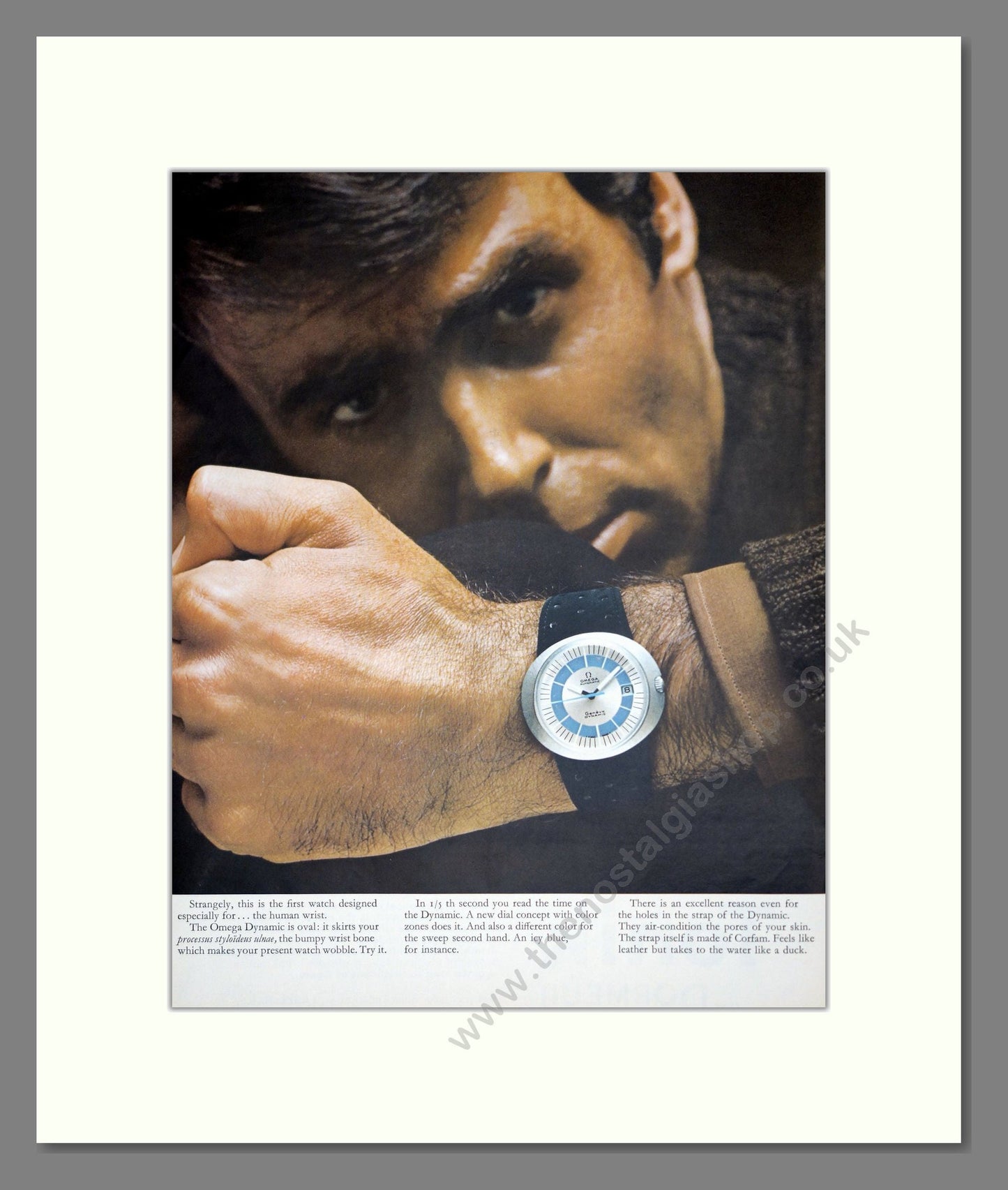 Omega - Dynamic. Vintage Advert 1969 (ref AD303564)