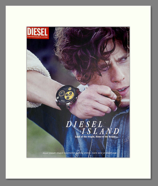 Diesel - Island. Vintage Advert 2011 (ref AD303603)