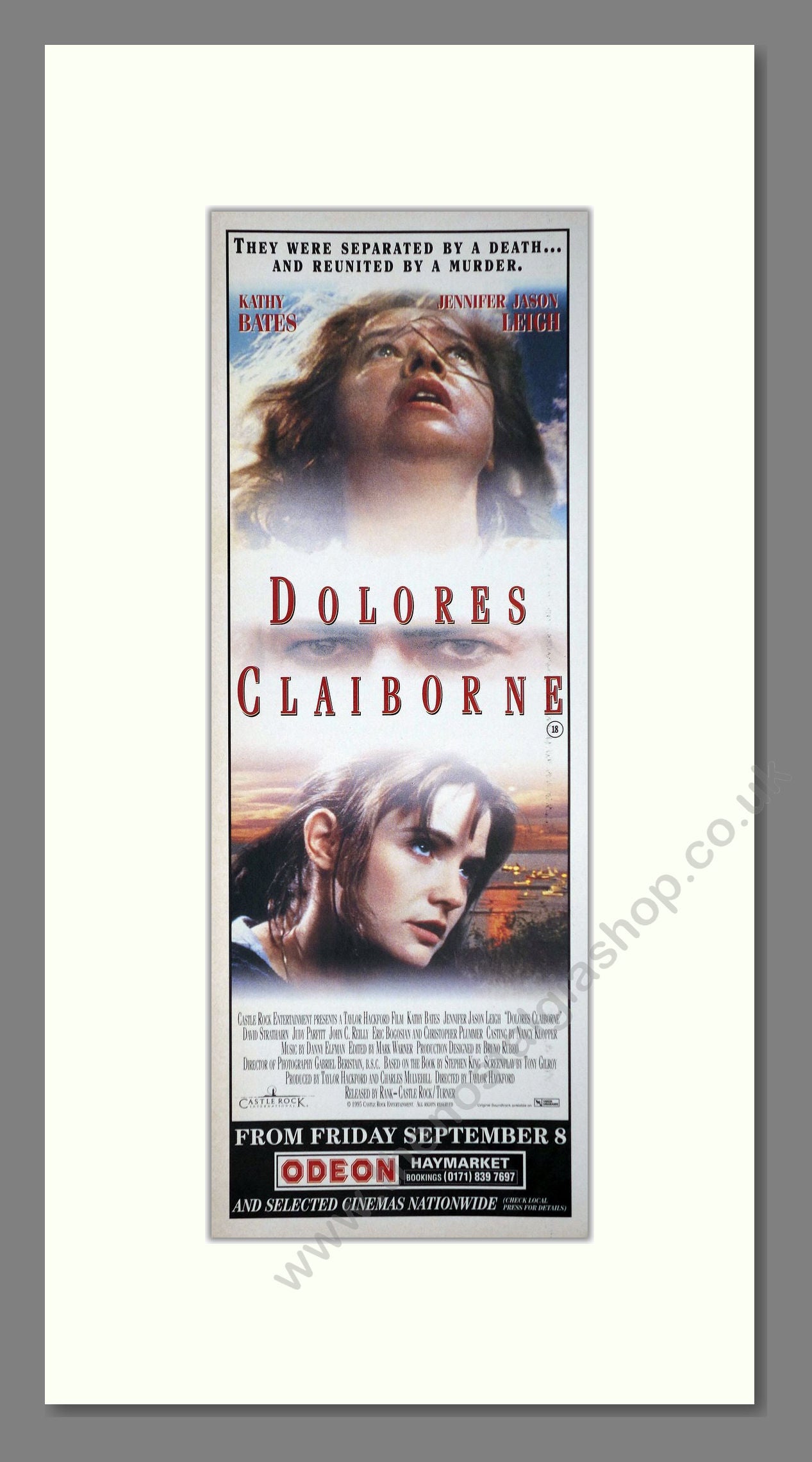 Delores Claiborne. Original Advert 1995 (ref AD400186)