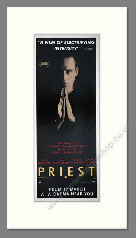 Priest. Robert Carlyle. Original Advert 1995 (ref AD400187)