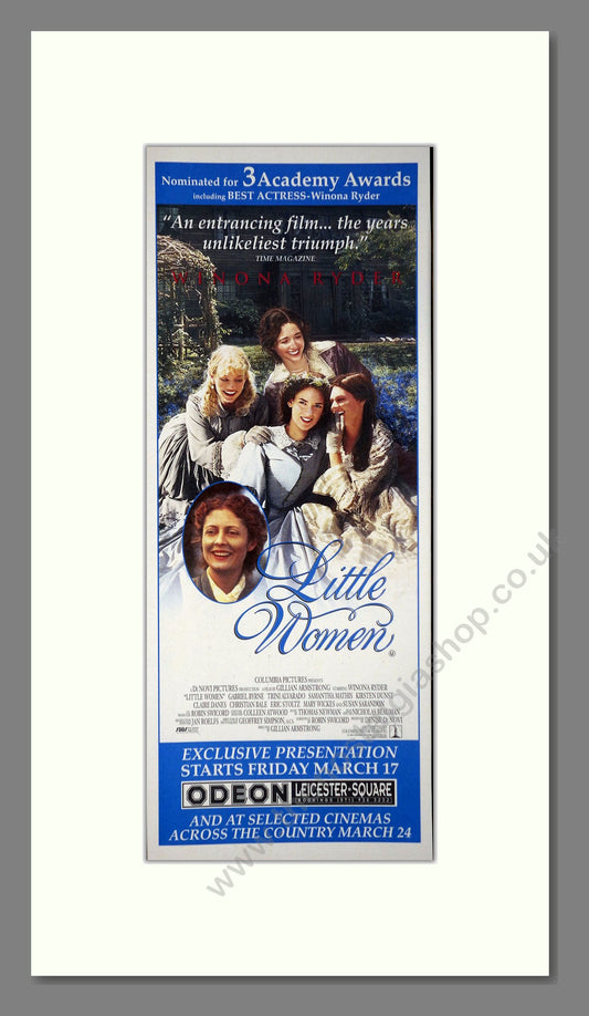 Little Women. Original Advert 1995 (ref AD400188)