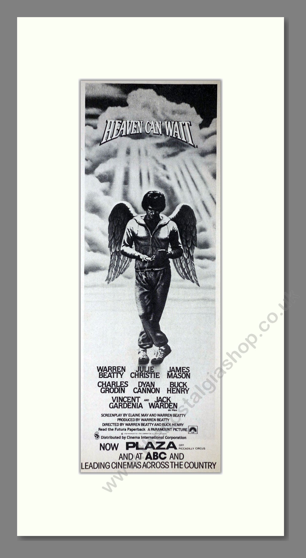 Heaven Can Wait. Original Advert 1978 (ref AD400213)