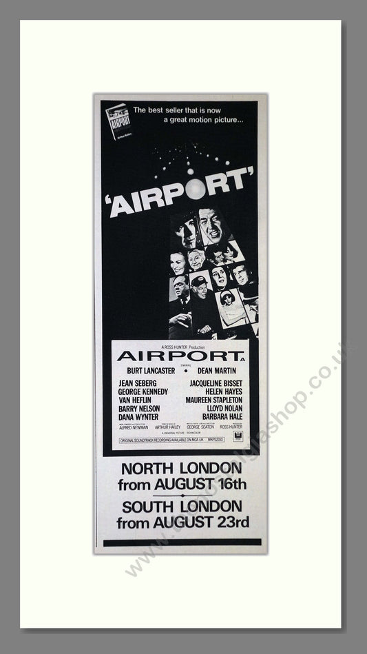 Airport. Original Advert 1970 (ref AD400217)