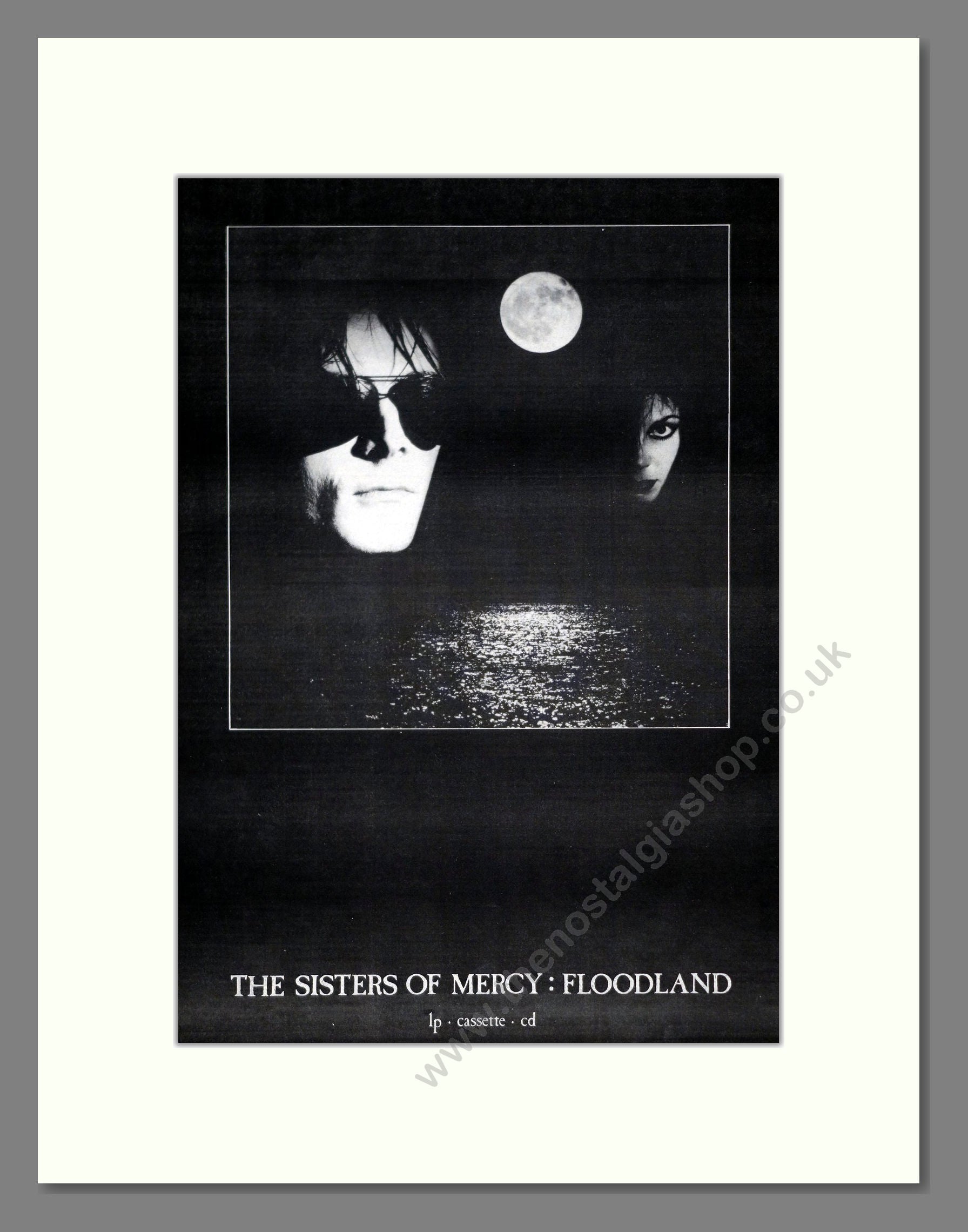 Sisters Of Mercy (The) - Floodland. Vintage Advert 1987 (ref AD20811)