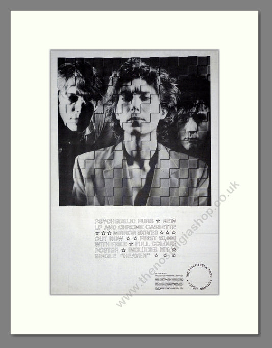 Psychedelic Furs - Mirror Moves. Vintage Advert 1984 (ref AD20832)