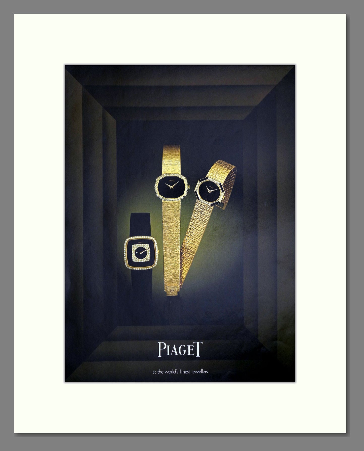 Piaget - Various Watches. Vintage Advert 1978 (ref AD64242)