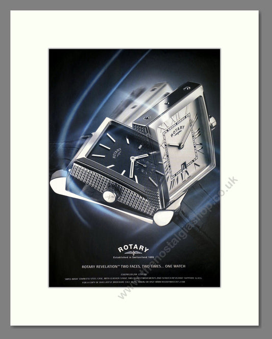 Rotary - Revelation. Vintage Advert 2004 (ref AD64318)