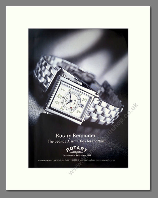 Rotary - Reminder. Vintage Advert 2004 (ref AD64319)
