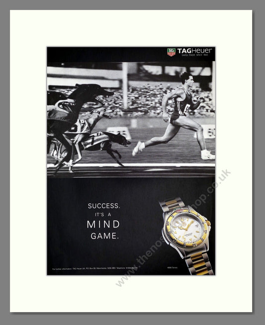Tag Heuer - 4000 Series. Vintage Advert 1996 (ref AD64322)