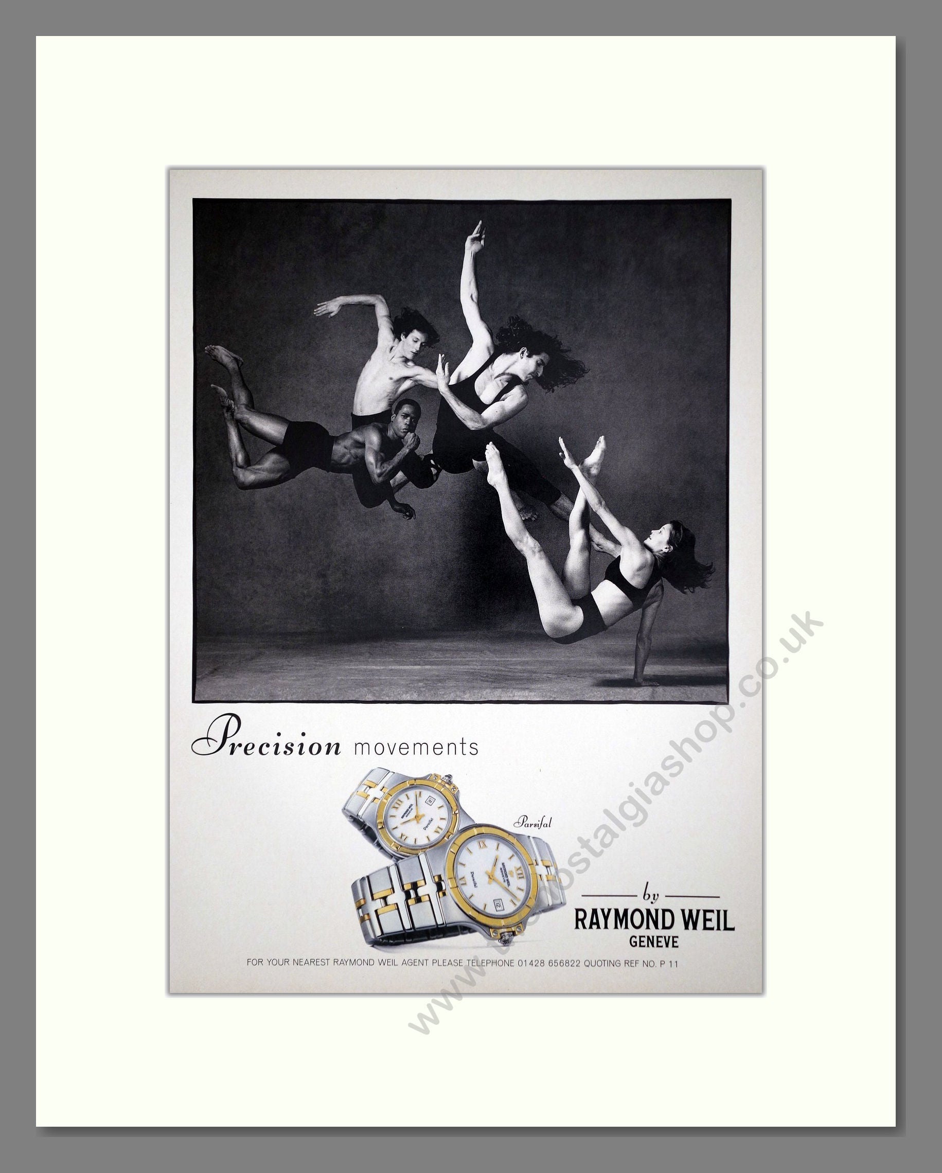 Raymond Weil - Parsifal. Vintage Advert 1996 (ref AD64326)
