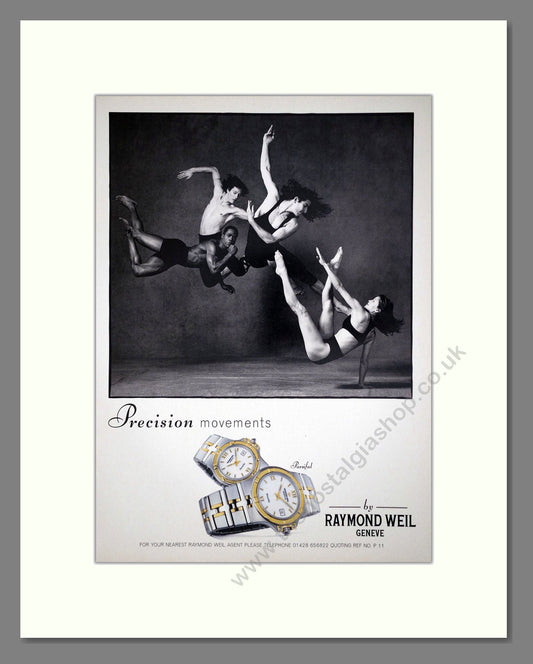 Raymond Weil - Parsifal. Vintage Advert 1996 (ref AD64326)