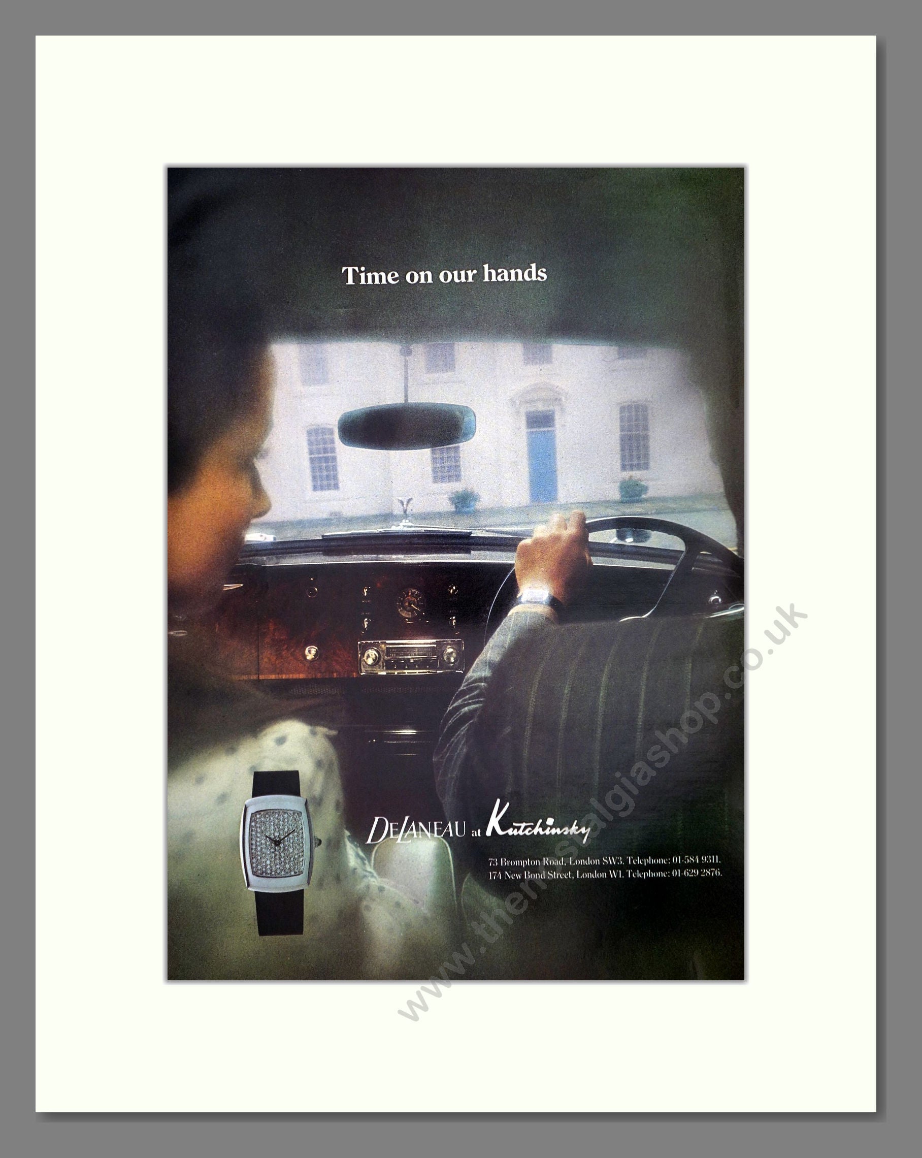 DeLaneau - At Kutchinsky. Vintage Advert 1973 (ref AD64345)