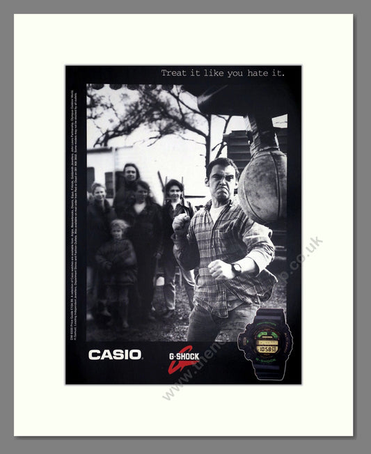 Casio - G-Shock. Vintage Advert 1994 (ref AD64362)